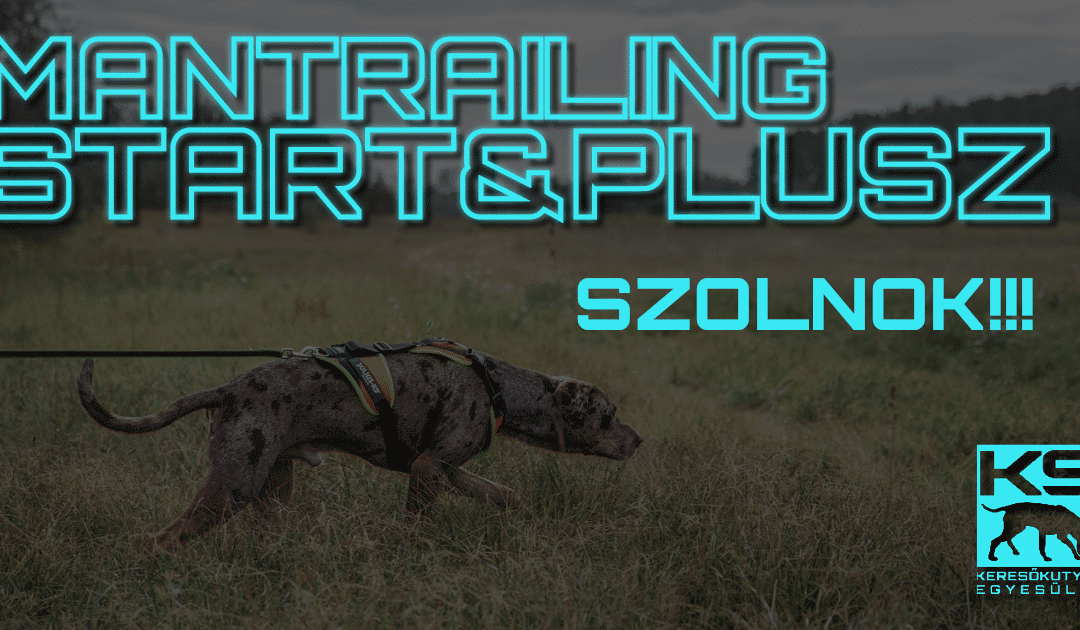 K9 Mantrailing – Start & Plusz Tanfolyam – Szolnok, 2023.12.01-től